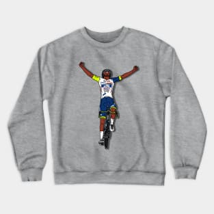 Biniam Girmay Giro 2022 - Stage 10 Victory Crewneck Sweatshirt